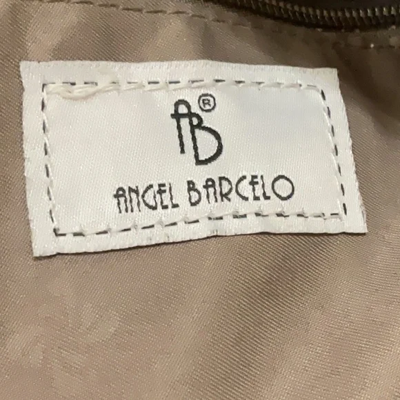 Angel Barcelo Roomy Large Coffee Brown Fashion Hobo Shoulder Handbag NWOT - Picture 13 of 14